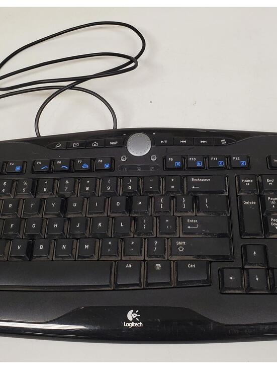 Logitech Access Keyboard 600 USB - Tested Working - VG Condition - Picture 3 of 7